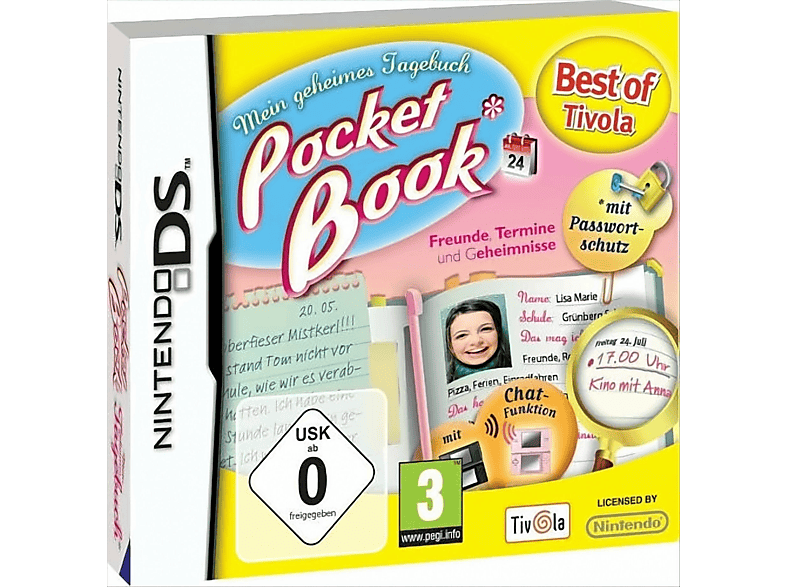 Pocketbook - Mein geheimes Tagebuch - [Nintendo DS