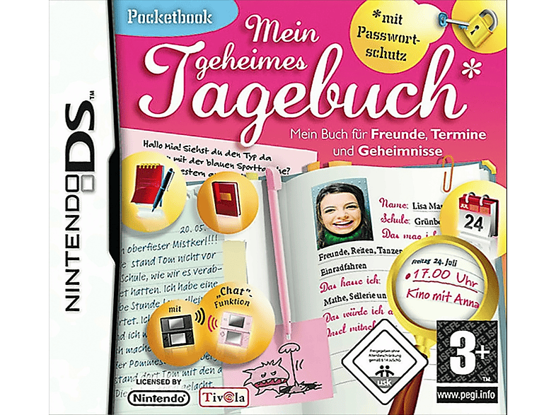 Pocketbook - Mein geheimes Tagebuch - [Nintendo DS]