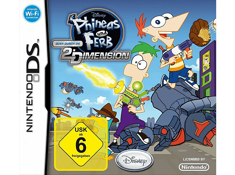 Phineas und Ferb: Quer durch die 2. Dimension - [Nintendo DS]