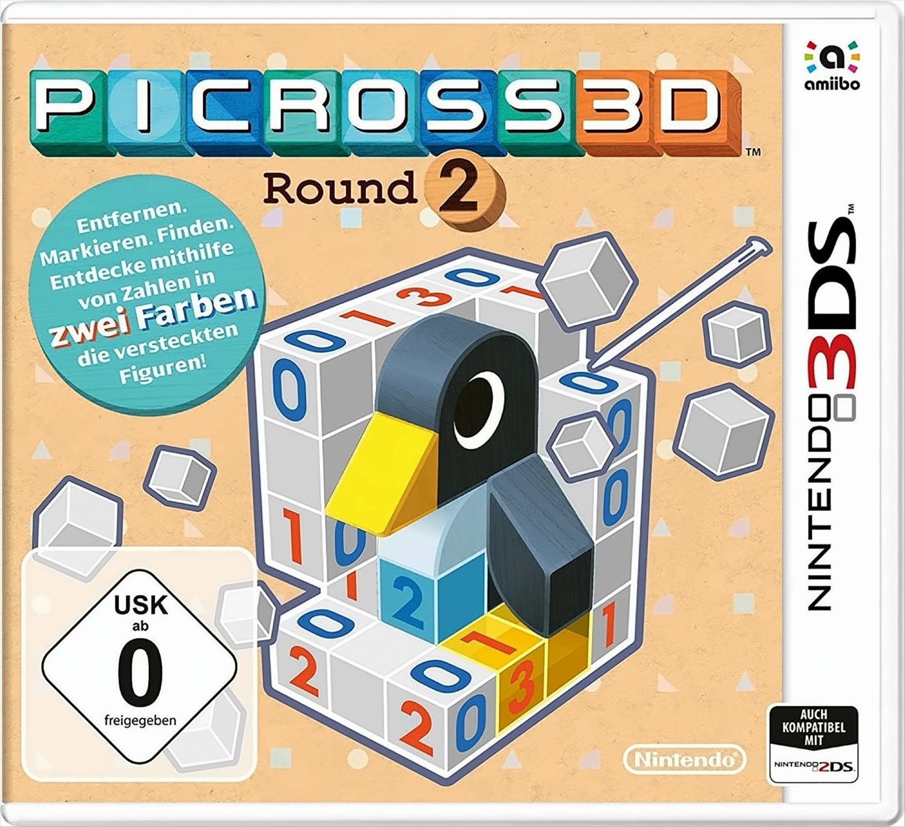 Picross 3D: Round 2 3DS] [Nintendo 