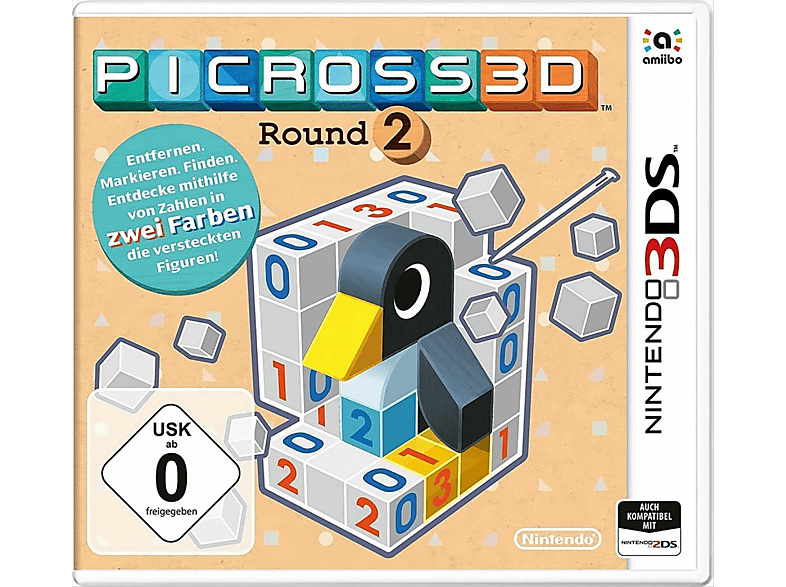 Picross 3D: Round 2 3DS] [Nintendo 