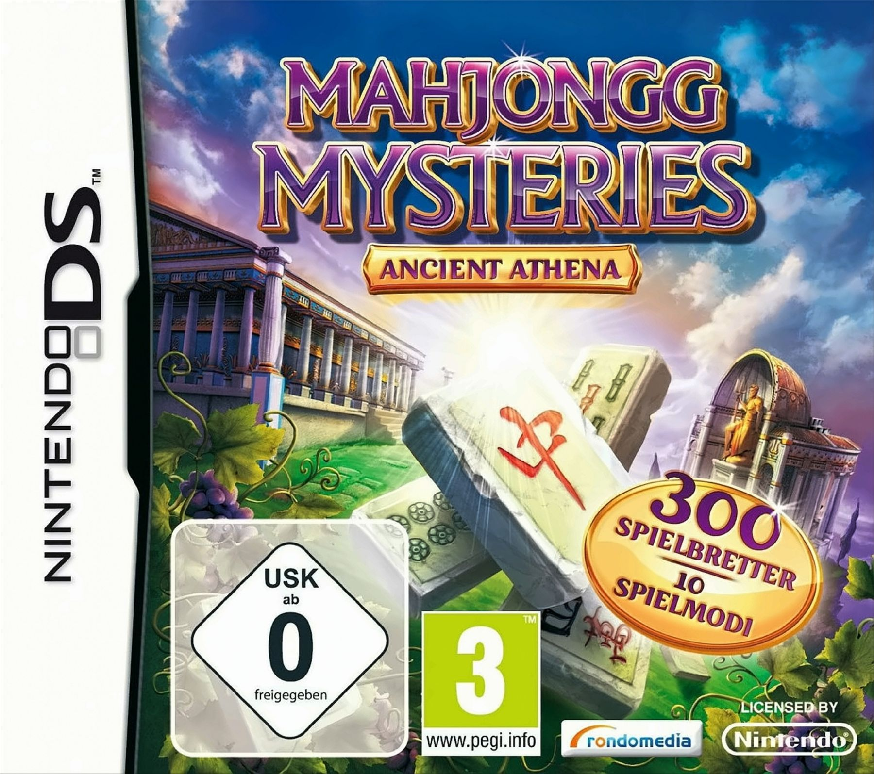 Mahjongg Mysteries: Ancient Athena - [Nintendo DS