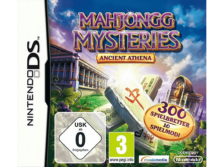 Mahjongg Mysteries: Ancient Athena - [Nintendo DS]