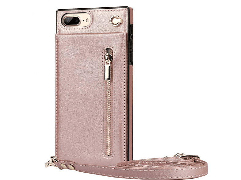 Rose Zipper Apple, Necklace, Plus, 7 iPhone CASEONLINE Umhängetasche,
