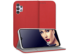 MTB MORE ENERGY Smart Magnet Klapphülle, Bookcover, Samsung, Galaxy A32 5G, Rot