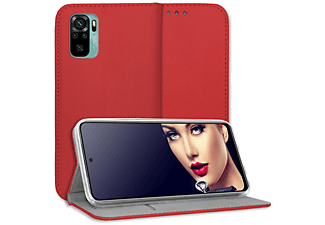 MTB MORE ENERGY Smart Magnet Klapphülle, Bookcover, Xiaomi, Redmi Note 10 4G, Redmi Note 10S, Rot