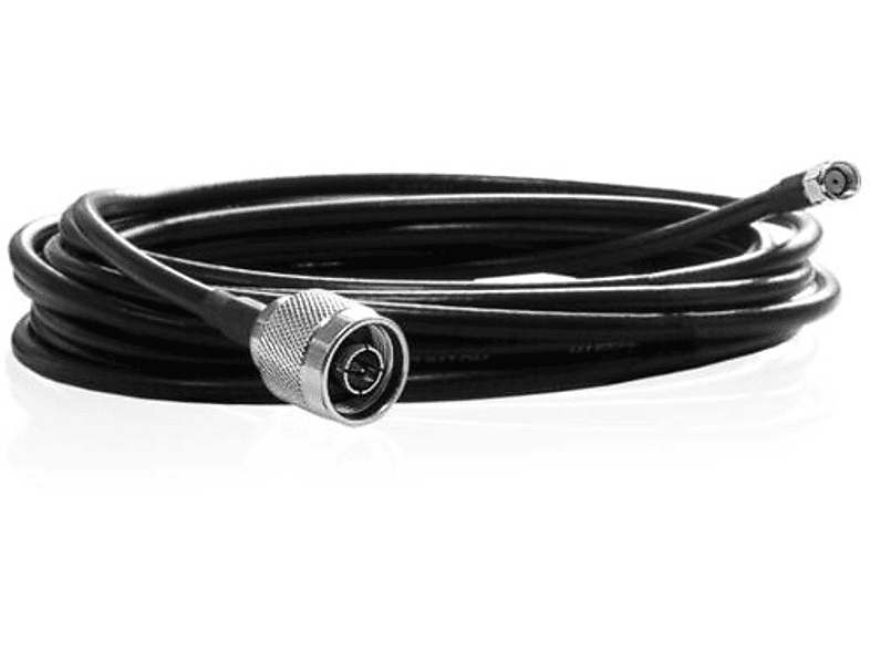 VARIA GROUP N PLUG+LLC200+RP-SMA 3M Antennenkabel, Schwarz