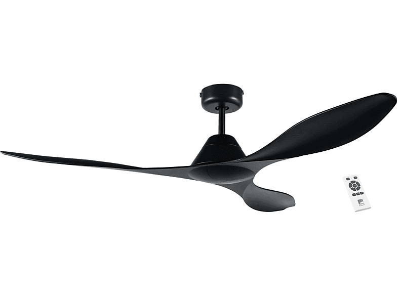 EGLO Antibes Deckenventilator Schwarz Watt) (45