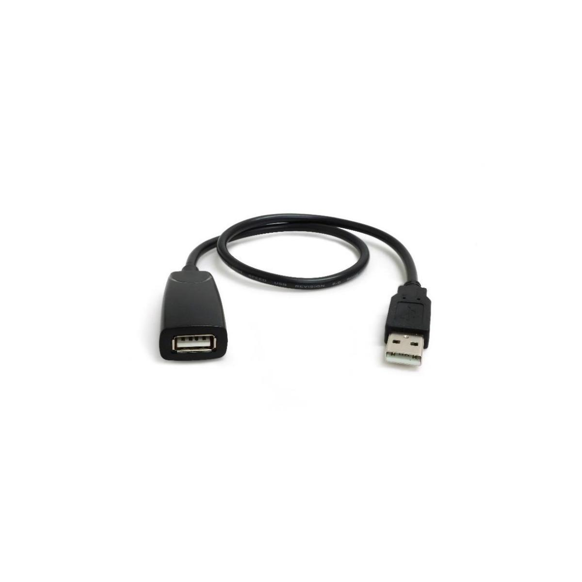 Kabel, ALFA AUSBC-50CM USB NETWORK Schwarz