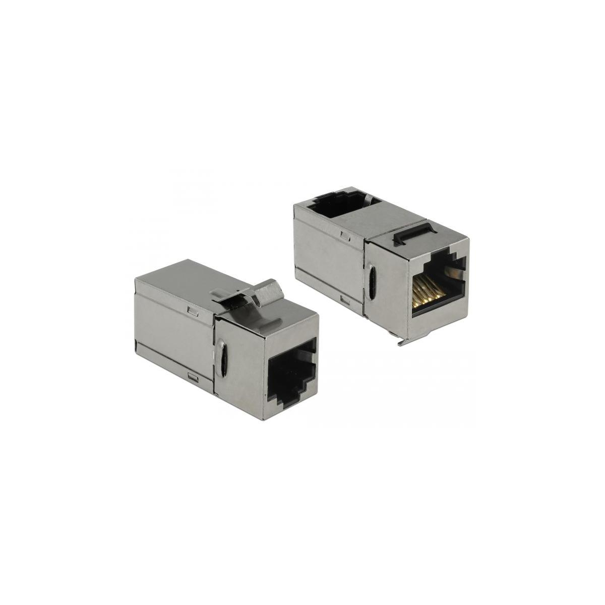 DELOCK 86371 Stecker/Steckverbinder, Silber