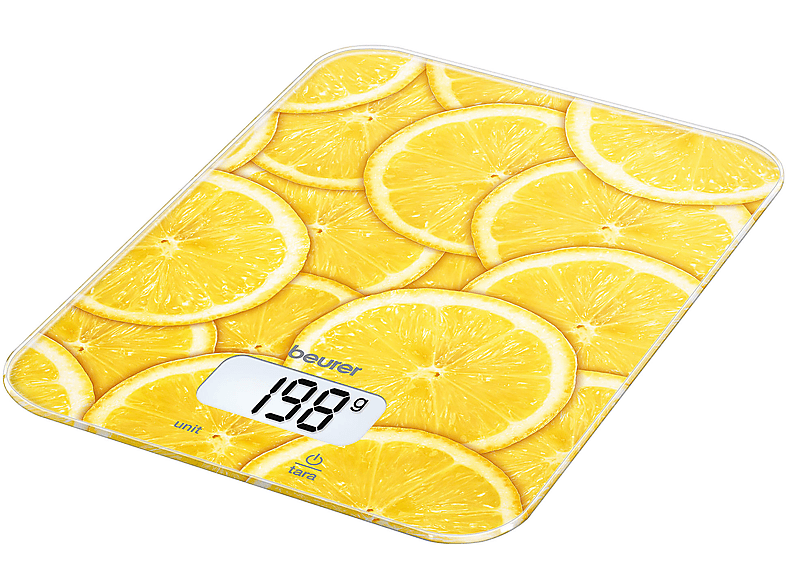 BEURER 704.07 KS 19 LEMON Küchenwaage (Max. Tragkraft: 5 kg, Standwaage) |  MediaMarkt