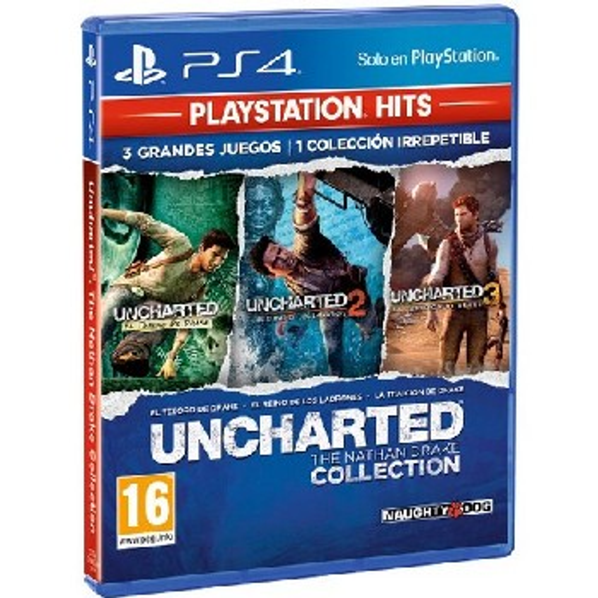 PlayStation 4 - Juego PS4 Uncharted: The Nathan Drake Collection Hits