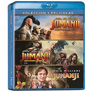 Jumanji + Jumanji: Bienvenidos a la Junga + Jumanji: Siguiente Nivel - Blu-ray