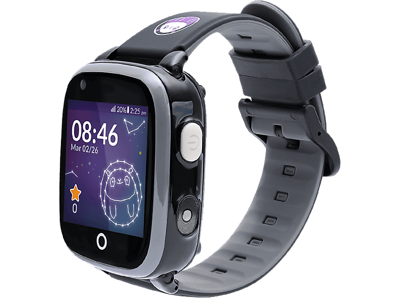 Reloj para niños - Soy Smartwatch para niños Space Negro 4G Videollamadas - Reloj Teléfono GPS SOYMOMO, Negro MediaMarkt