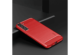 MIRAIGO Schlanke Handyhülle, Backcover, Samsung, Galaxy S22 Plus-, Rot