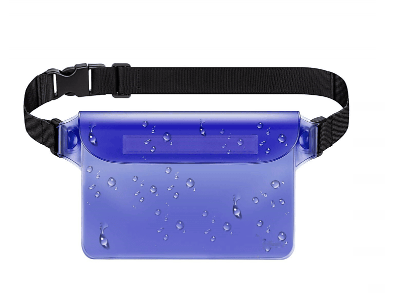 INF Wasserdichte Hüfttasche / Handytasche Blau Blau, 43723732