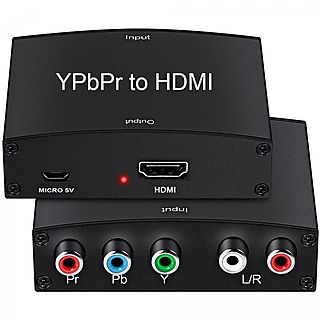 Adaptador Hdmi  - Convertidor de video HD - YPbPr y convertidor de audio L / R a HDMI INF