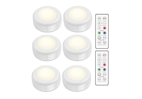 Pack 2 – Magnetisches LED-Licht – Bewegungssensor – Lithiumbatterie  Lichtfarbe Warmes Weiß - 3000K