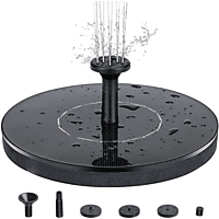 INF Solar Springbrunnen 16 cm Wasserfontäne