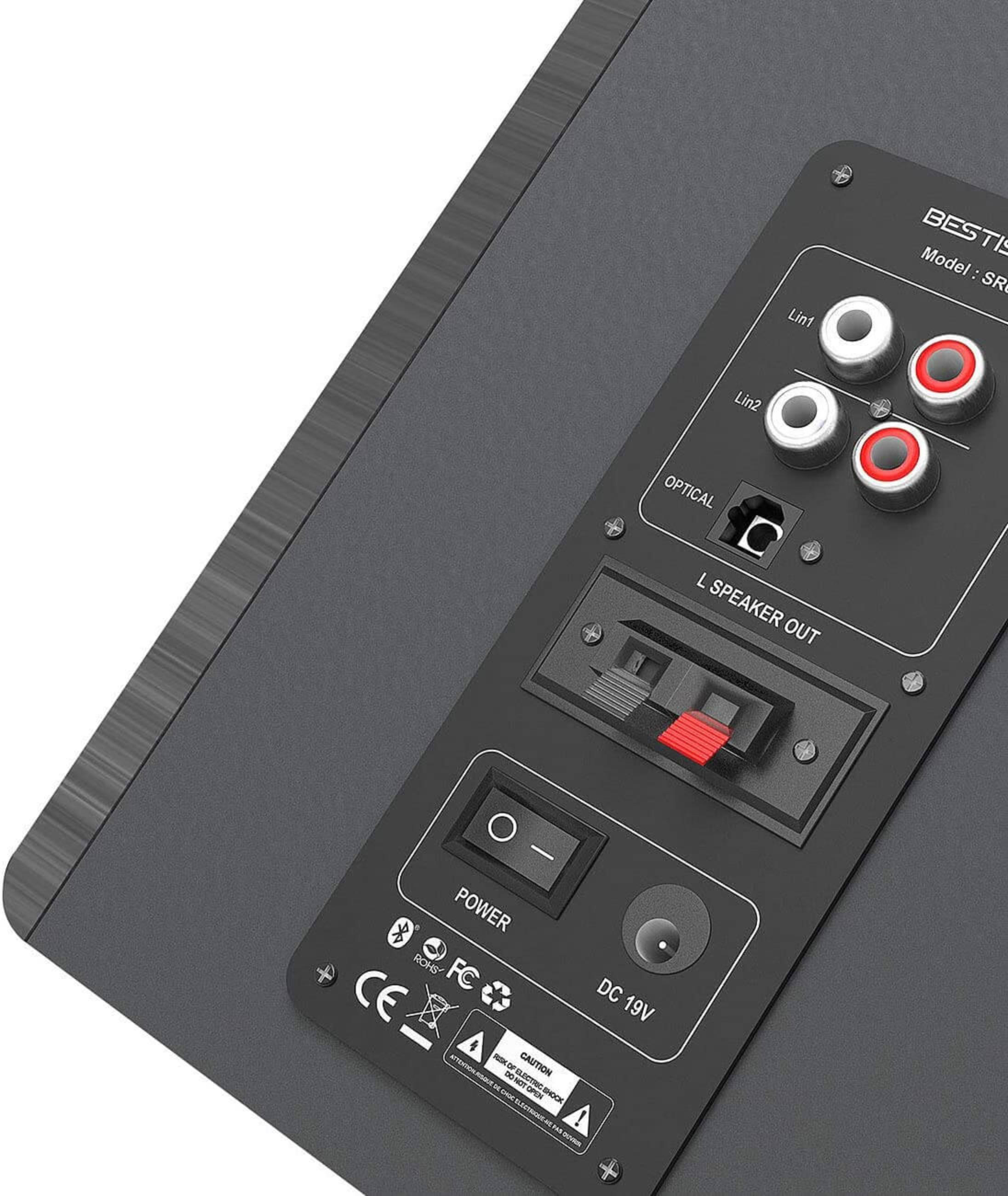AUVISIO MSS-95.usb (Aktiver schwarz) Stereo-Lautsprecher Lautsprecher