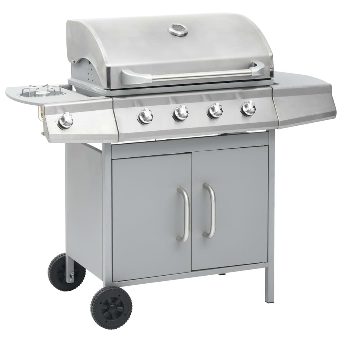 VIDAXL 310108 kW) Silber Gasgrill, (11,6