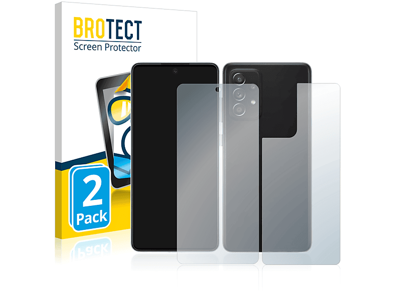 BROTECT 2x klare Schutzfolie(für Samsung Galaxy A52 5G)