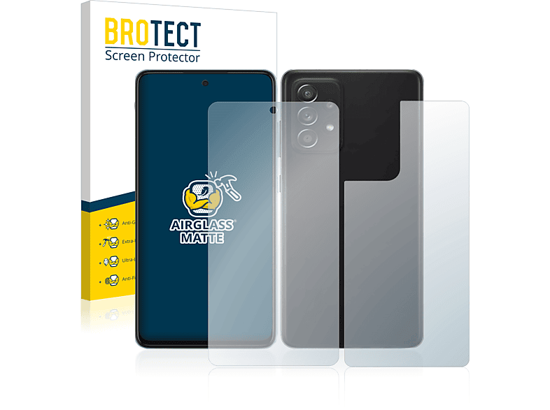 BROTECT Airglass matte Schutzfolie(für Samsung A52) Galaxy