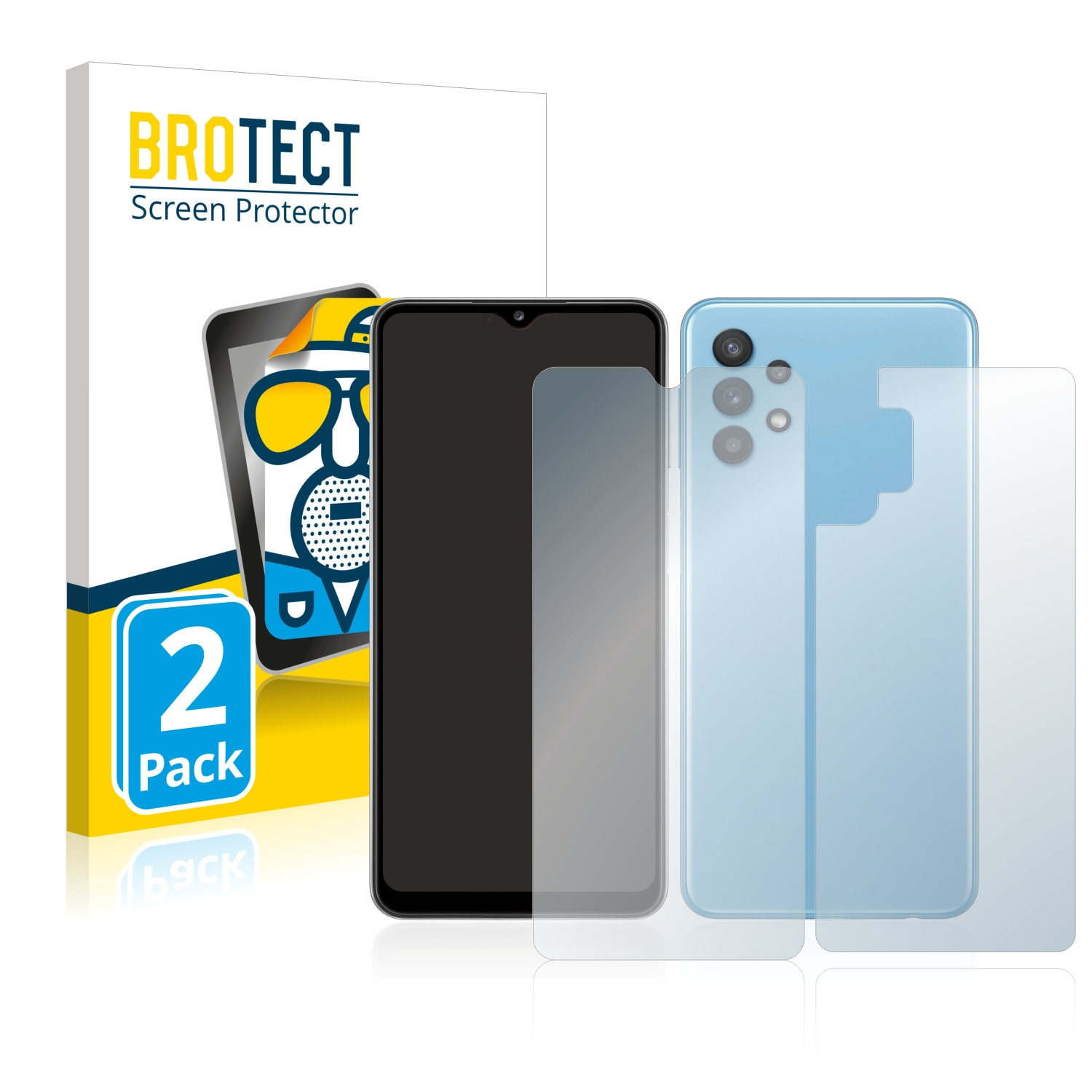 BROTECT 5G) Samsung Galaxy matte A32 2x Schutzfolie(für