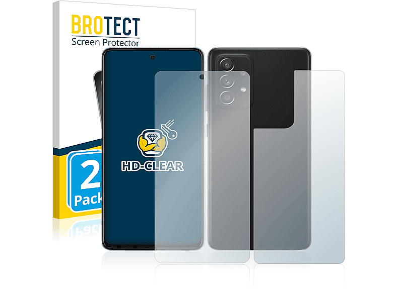 Samsung BROTECT Schutzfolie(für Galaxy A52) klare 2x