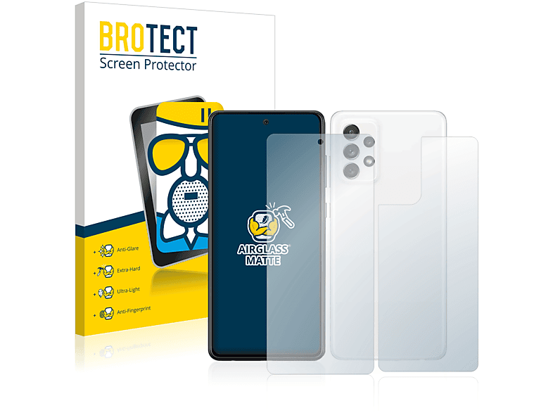 BROTECT Airglass matte A72 Galaxy Schutzfolie(für 5G) Samsung