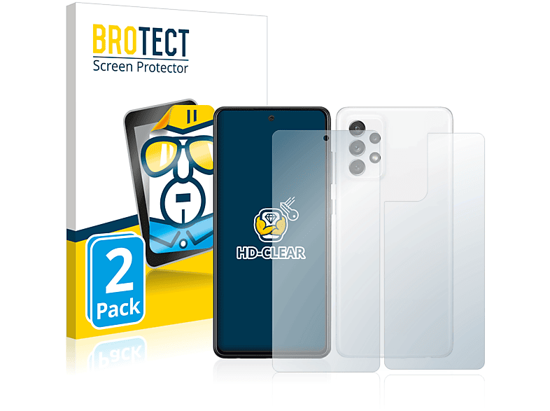 Schutzfolie(für A72 klare 5G) Samsung BROTECT Galaxy 2x