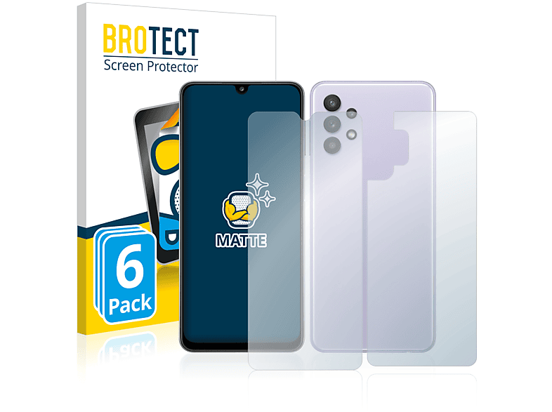 BROTECT 6x Galaxy Samsung matte Schutzfolie(für A32)