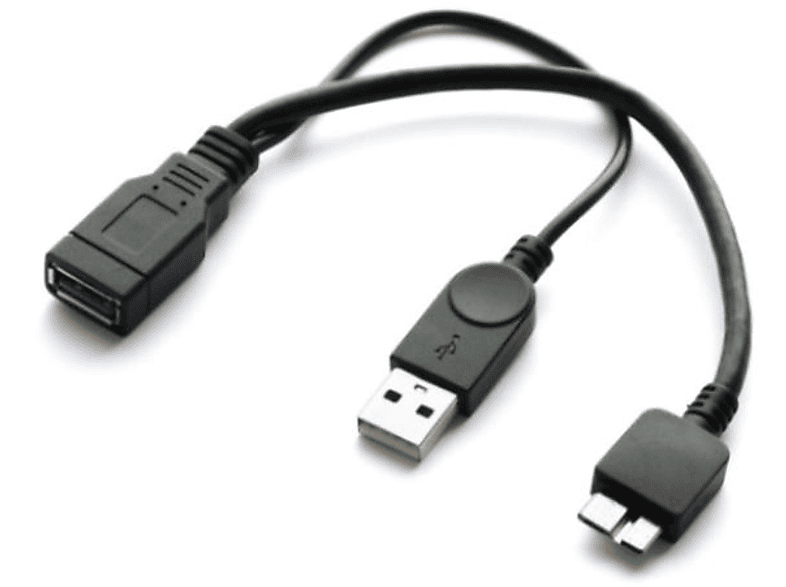 AAEON OPT-UP-CABLE-USB-001 Kabel, Schwarz USB