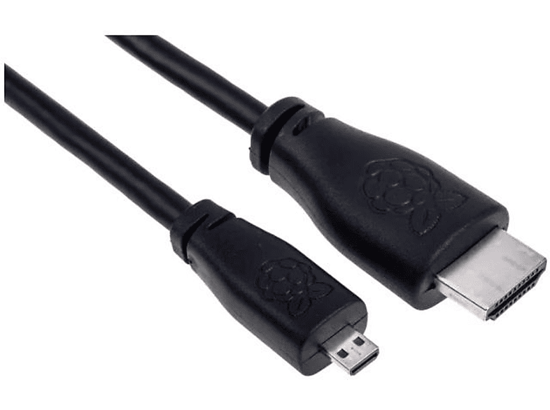 Schwarz HDMI Kabel, PI RASPBERRY 187-1378