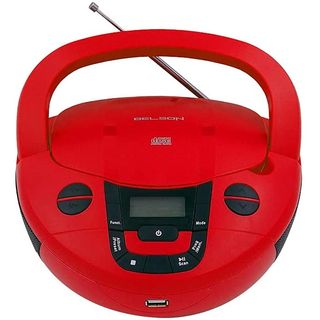 Radio CD/MP3 - BSL PCD-31 rojo