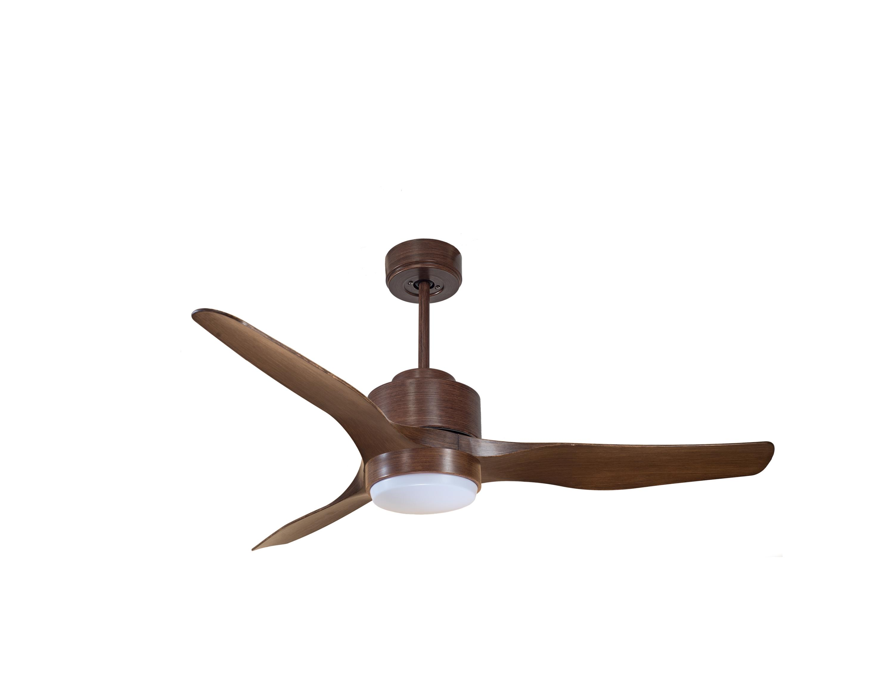 Ventilador de techo - DC2_P4WO_L1WO KLASSFAN, Marrón