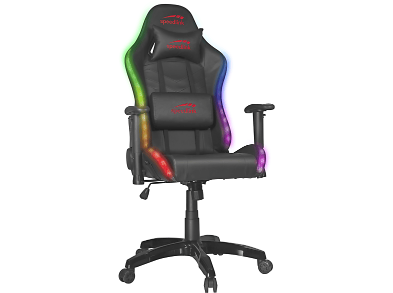 SPEEDLINK ZAPHYRE RGB Gaming Stuhl, Gaming Chair, Schwarz