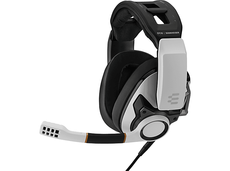 Headset, Kopfhörer GSP EPOS Over-ear Gaming Weiß/Schwarz 601, Gaming