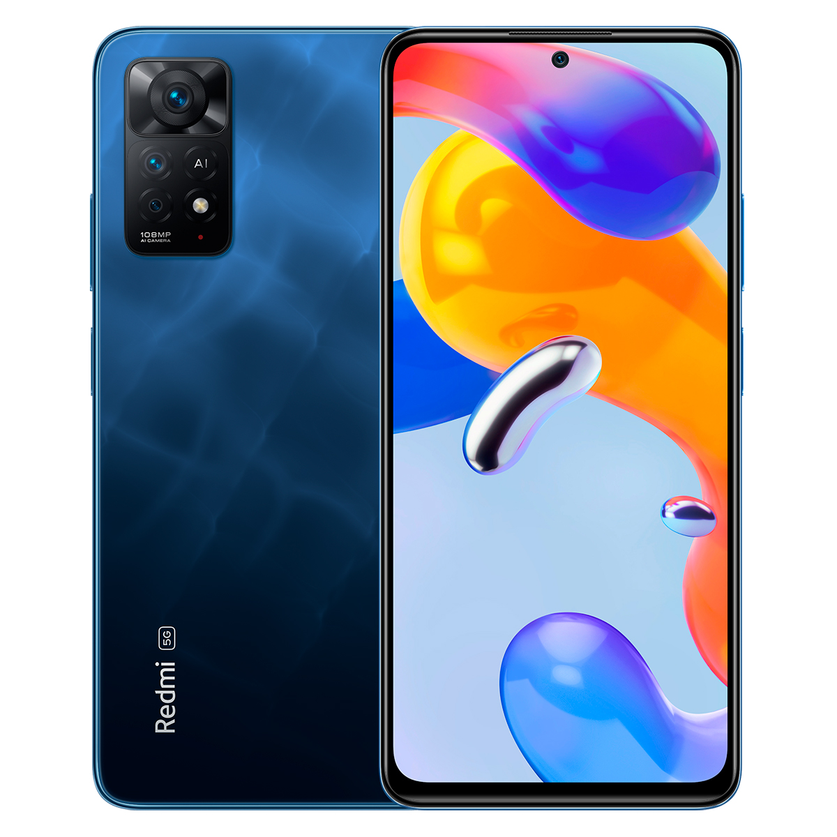 Smartphone Redmi Note 11 Pro 5G-XIAOMI, Azul Atántico, 128 GB, 8 GB, 6,67 ", Snapdragon 695 5000 mAh