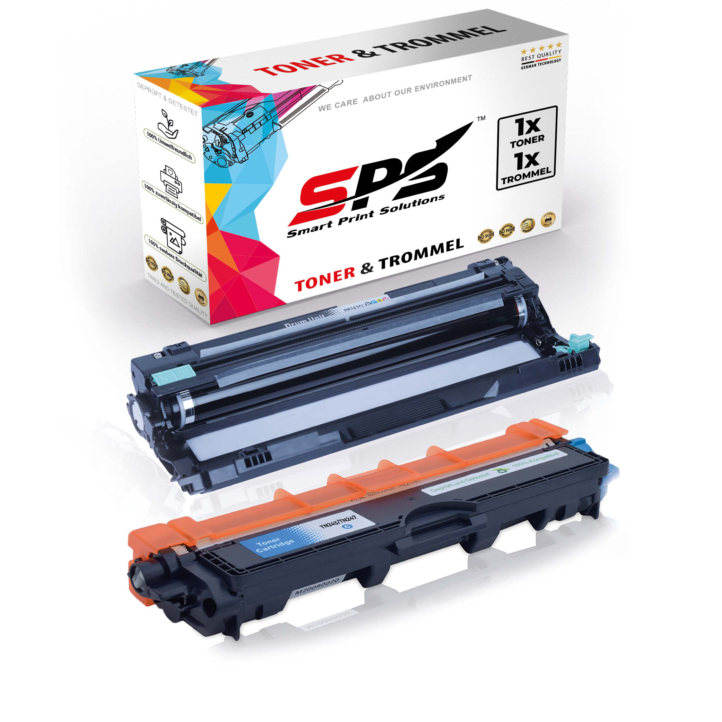 Unit S-1320 SPS Toner Drum (DR243CL Cyan + TN243)