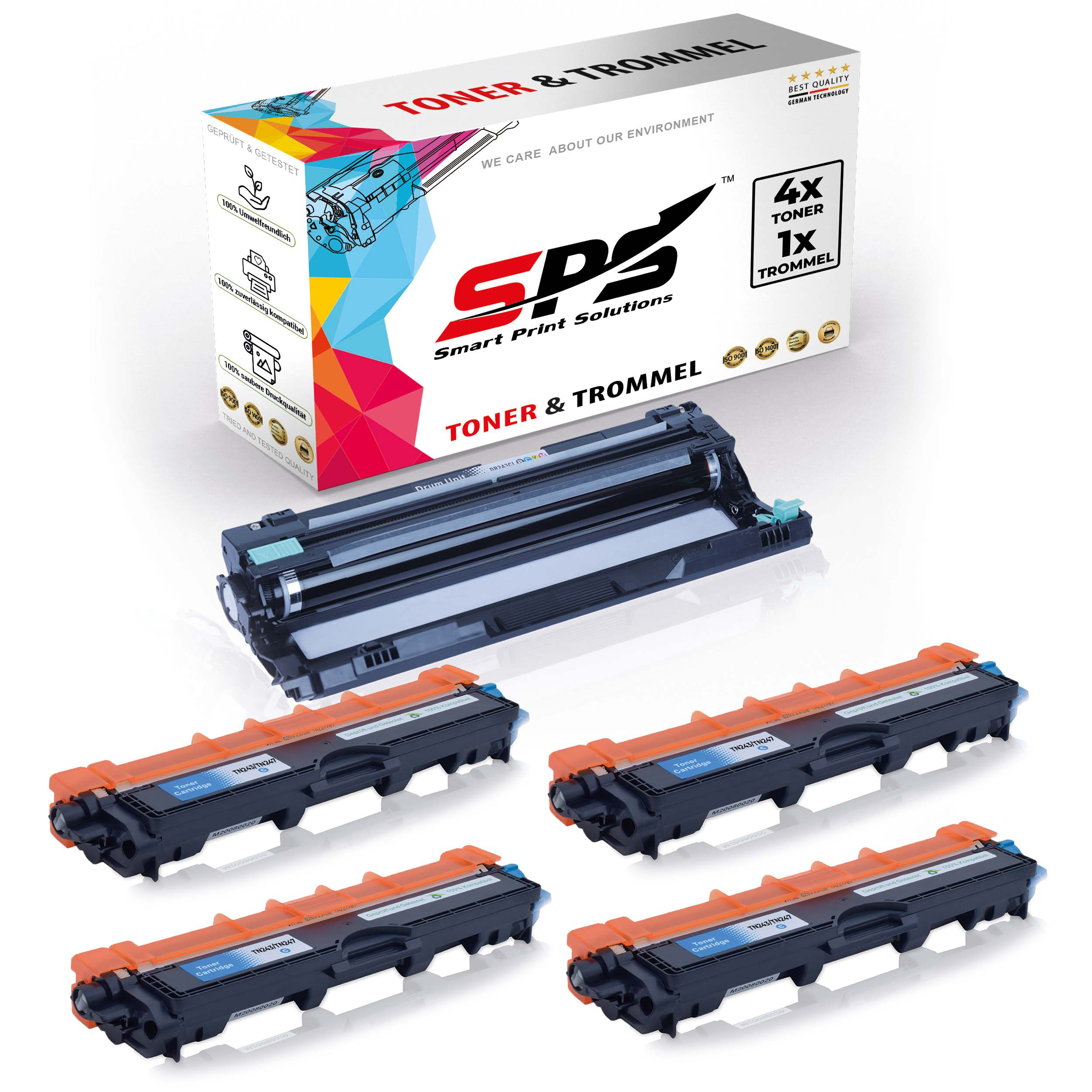 SPS S-2820 Unit (DR243CL Toner + Drum Cyan TN243)