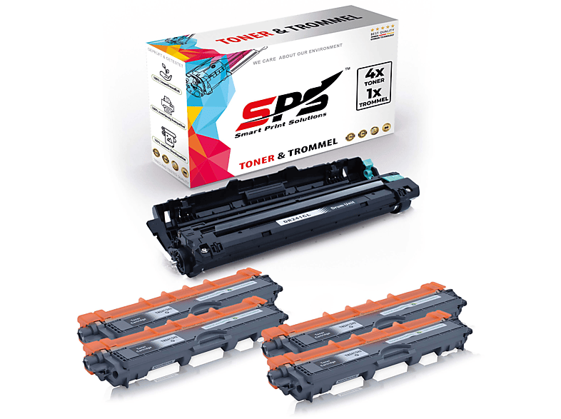 SPS S-2664 Drum Unit + Toner Schwarz (DR241 TN241)