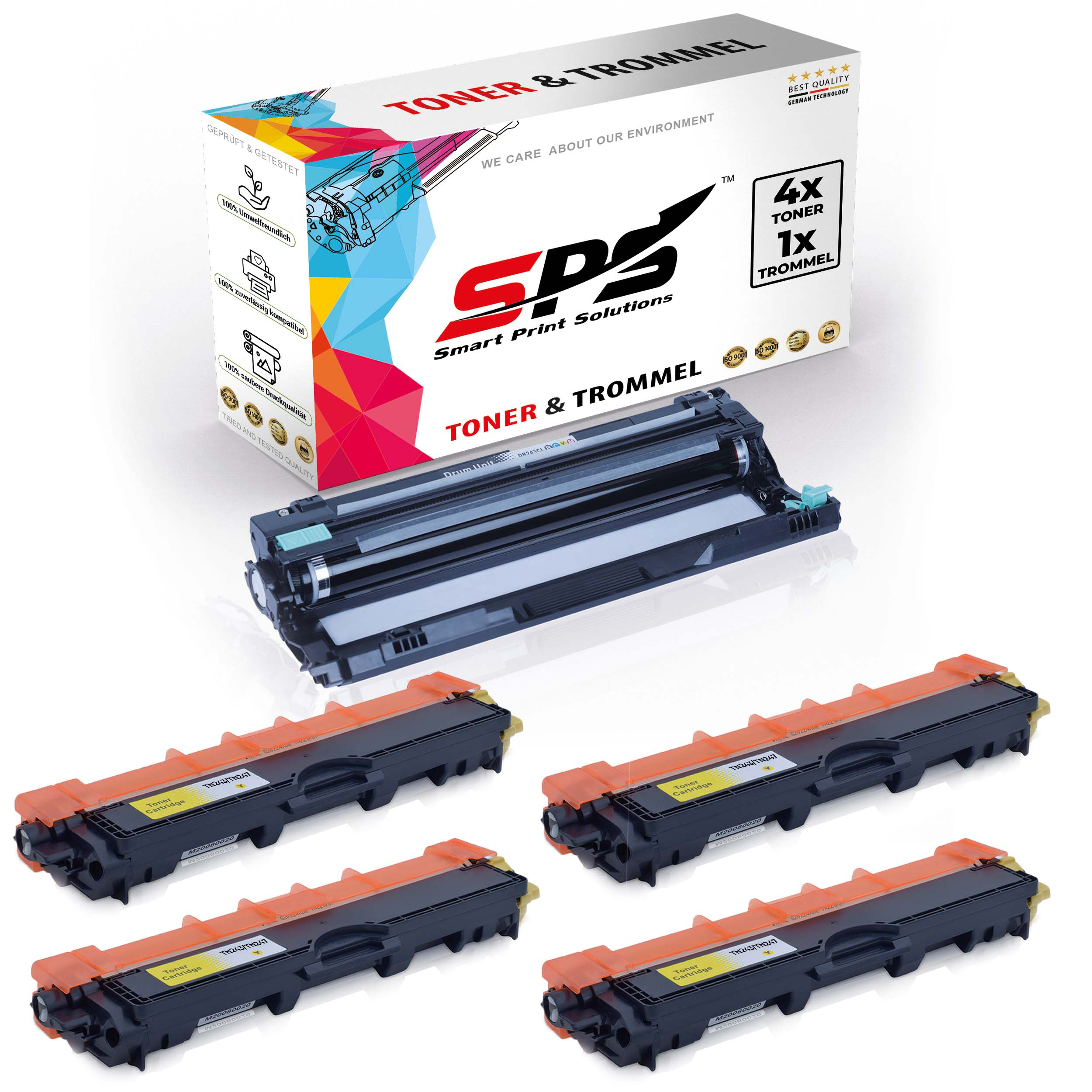 SPS S-3013 Drum Unit + TN247) Toner Gelb (DR243CL