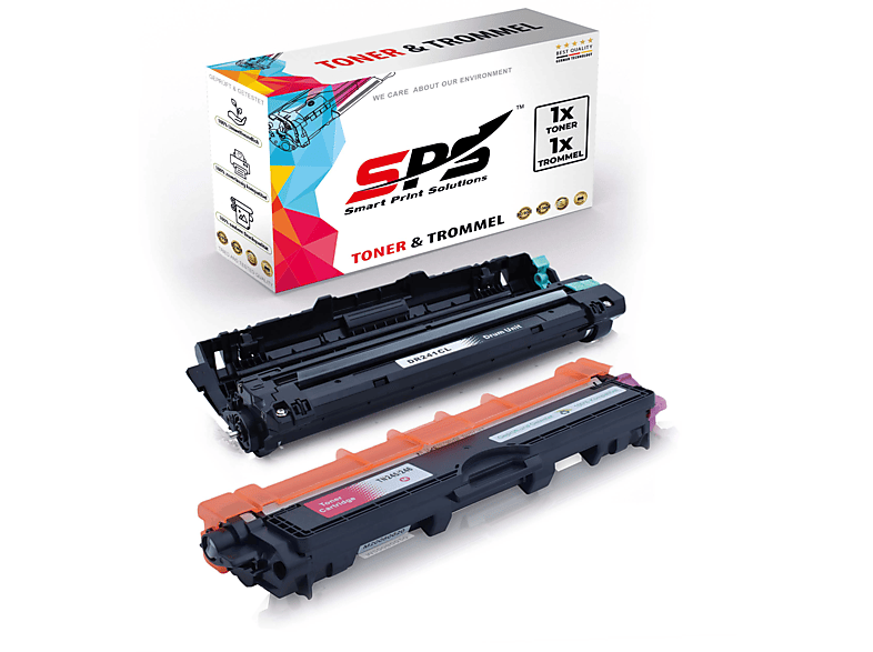 SPS S-3995 Drum Unit + Magenta (DR241 TN241) Toner