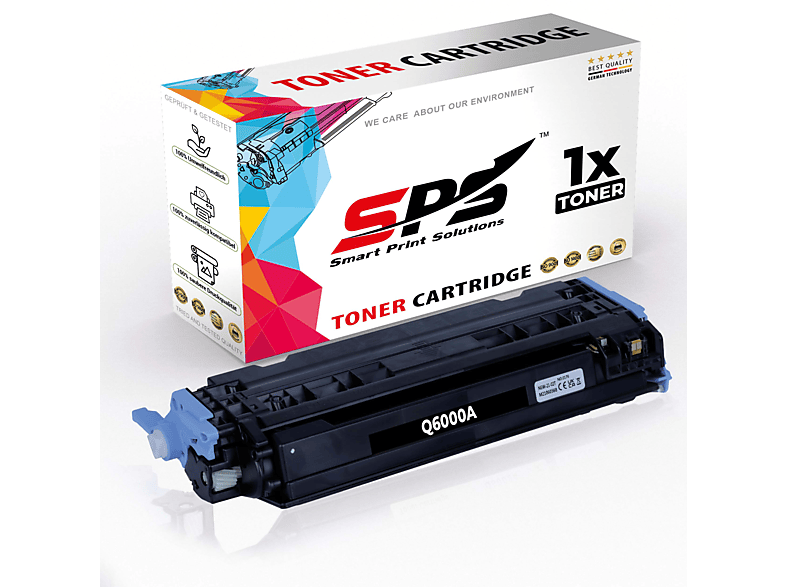 S-8107 Schwarz Color Laserjet / SPS Toner 124A 1600TN) (Q6000A