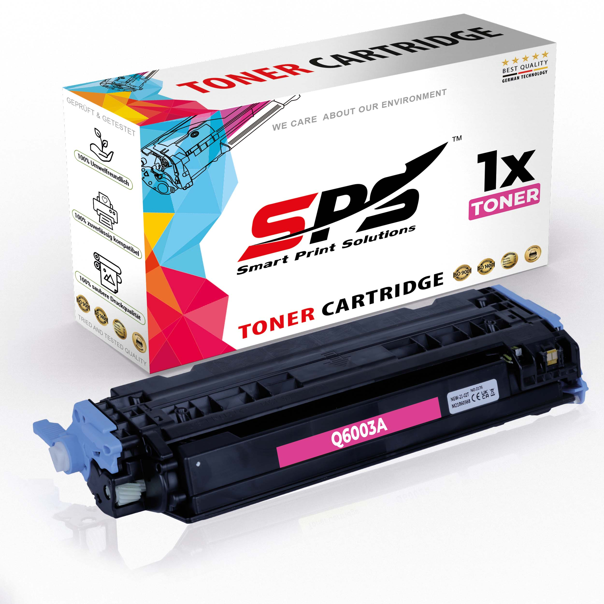 Color / Laserjet S-8219 1600LN) Toner SPS 124A Magenta (Q6003A