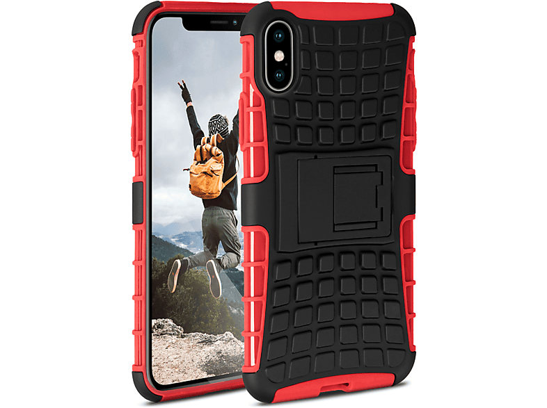 Backcover, iPhone XS, Apple, ONEFLOW Vulcano Case, iPhone X Tank /