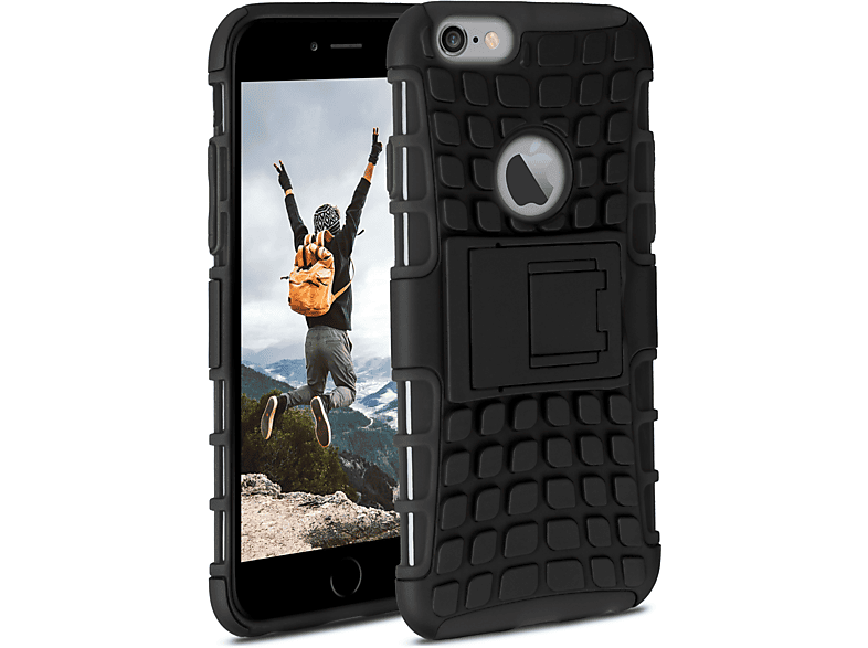 ONEFLOW Tank Case, Backcover, Apple, iPhone 6s / iPhone 6, Obsidian