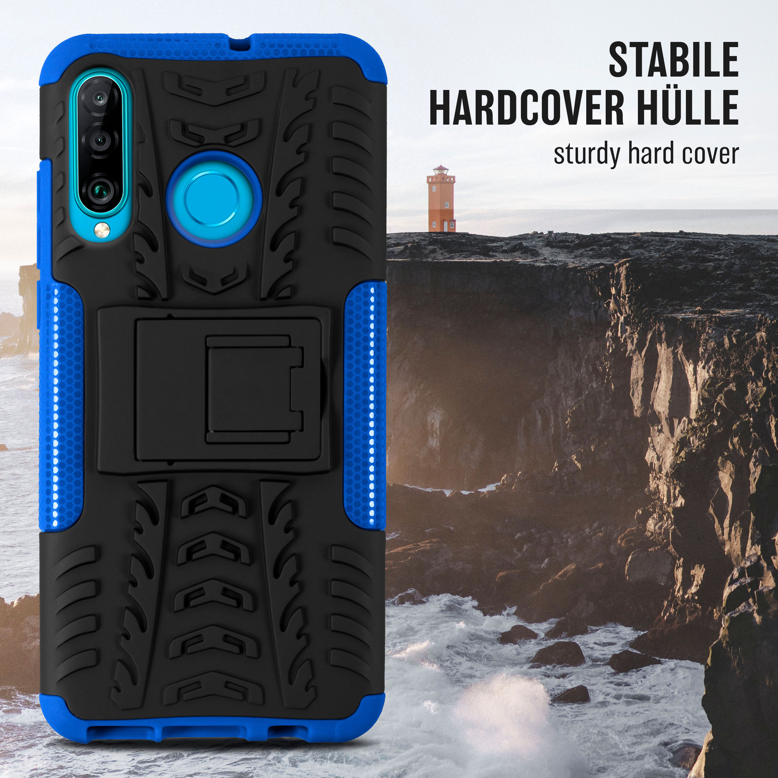 Case, Horizon Huawei, New, Backcover, ONEFLOW Lite Tank P30 Lite/P30