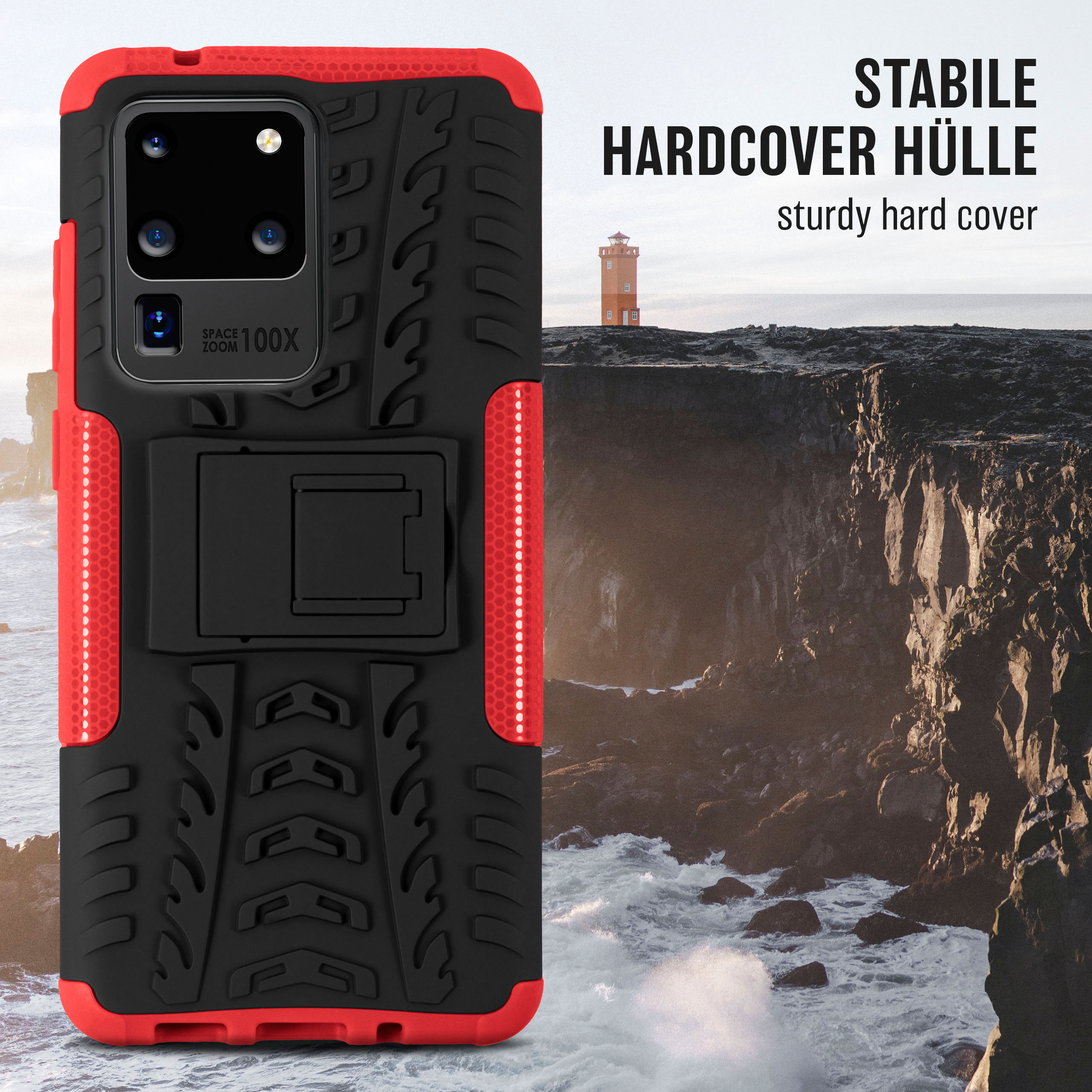 Tank S20 Backcover, Samsung, Galaxy Vulcano / Ultra Case, 5G, ONEFLOW